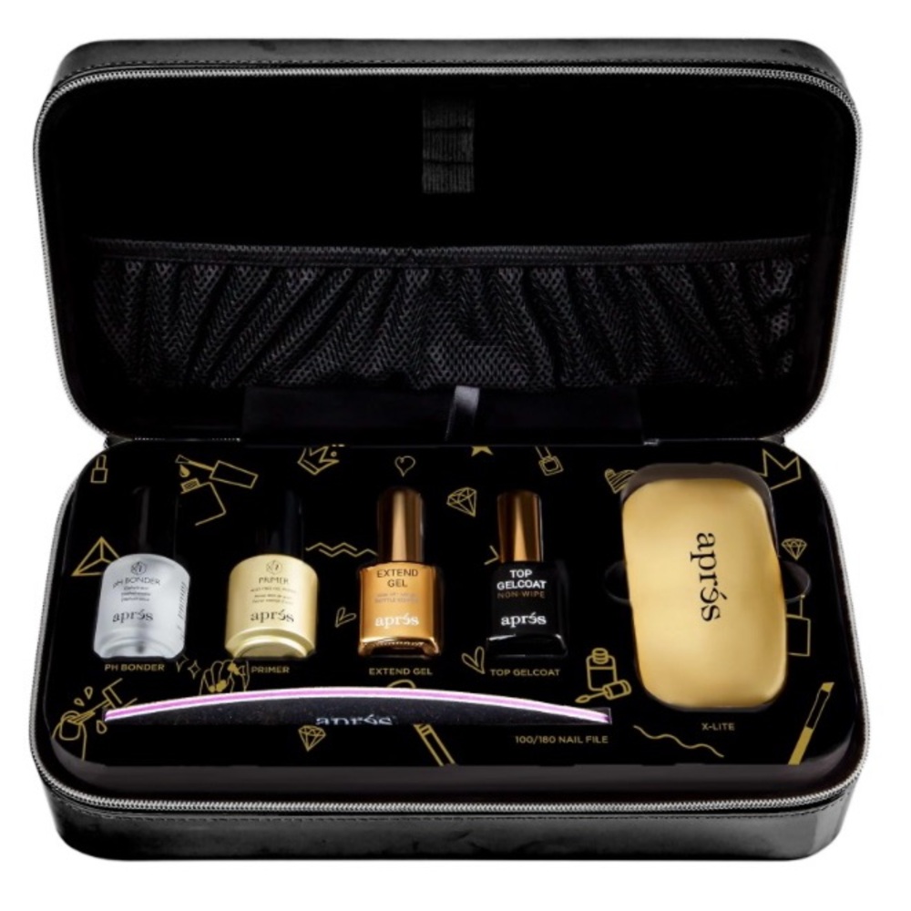 Apres - Gel-X Nail Extension Kit - Natural Coffin